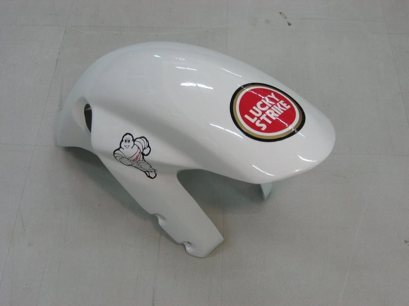 Fairings 2004-2005 Suzuki GSXR 600 750 White & Red Lucky Strike Generic