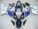 For Suzuki GSXR 600/750 2004–2005 Kroppsklæring, blå abs Injeksjonsstøpte plastsett, generisk