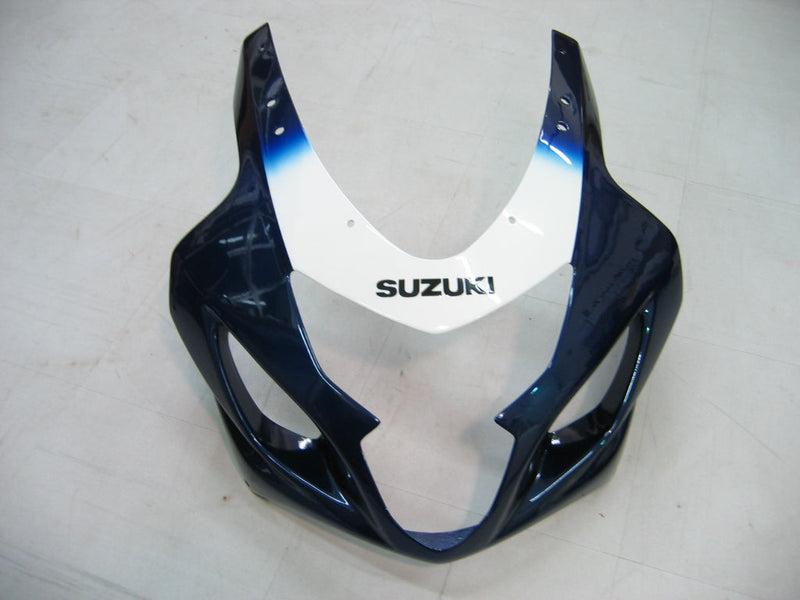 For GSXR 600/750 2004-2005 Bodywork Fairing Blue ABS Injection Molded Plastics Set