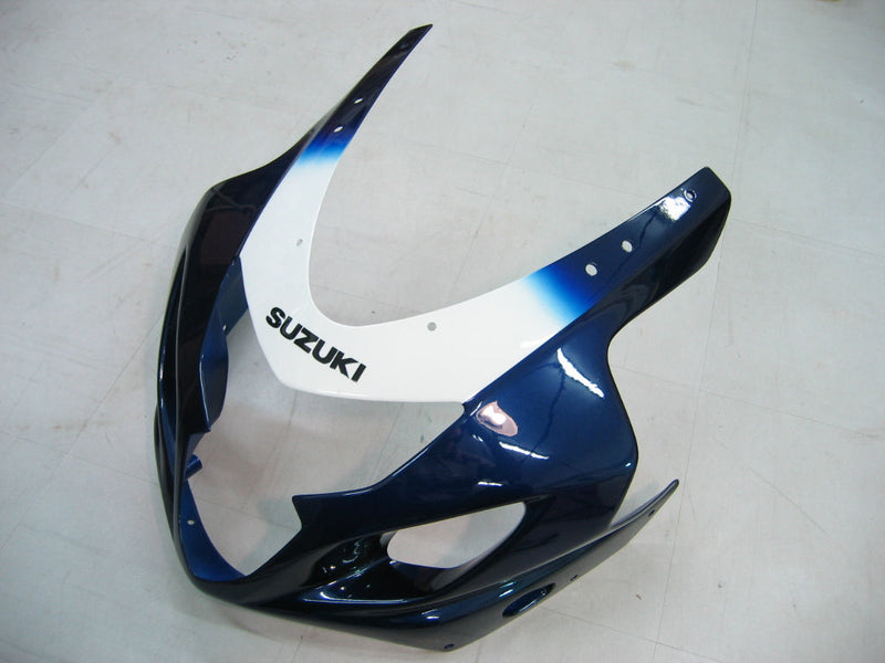 For GSXR 600/750 2004-2005 Bodywork Fairing Blue ABS Injection Molded Plastics Set