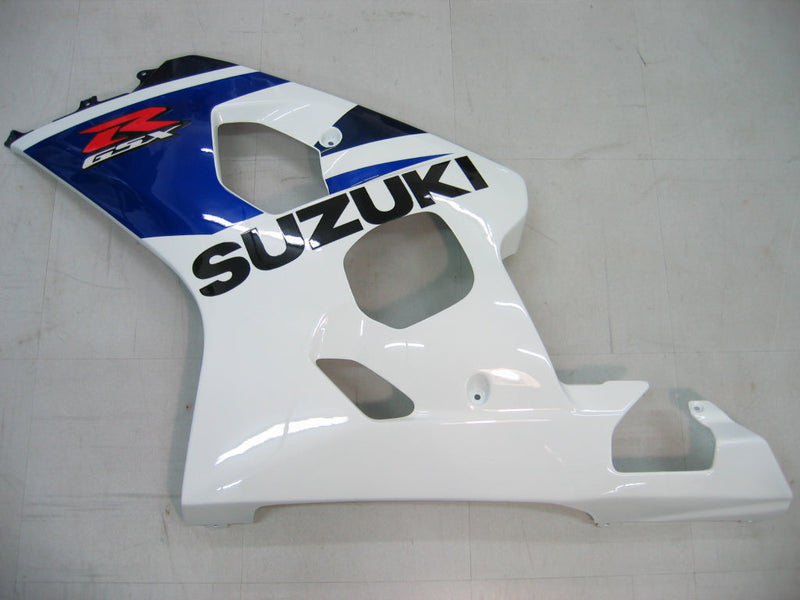 For GSXR 600/750 2004-2005 Bodywork Fairing Blue ABS Injection Molded Plastics Set