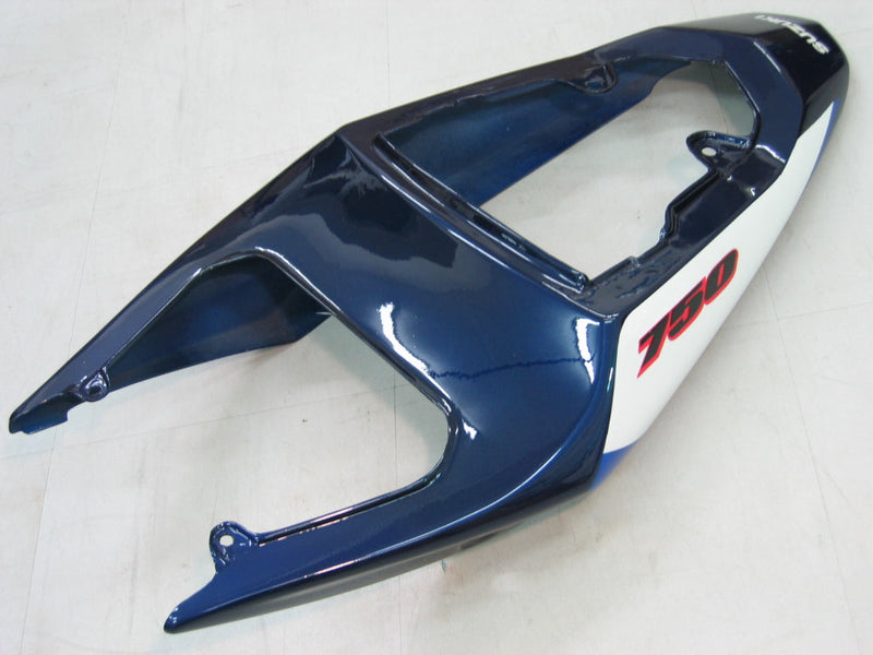 For GSXR 600/750 2004-2005 Bodywork Fairing Blue ABS Injection Molded Plastics Set