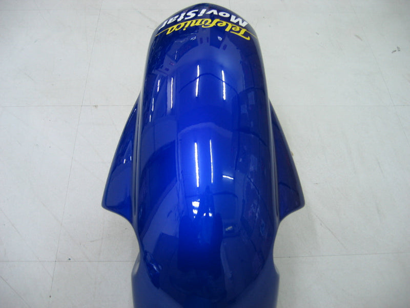 For GSXR 600/750 2004-2005 Bodywork Fairing Blue ABS Injection Molded Plastics Set