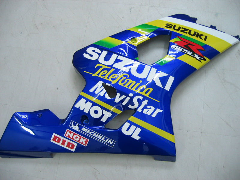 Kotelot 2004-2005 Suzuki GSXR 600 750 Sininen Movistar GSXR Racing Generic