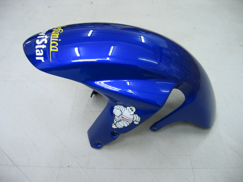 For GSXR 600/750 2004-2005 Bodywork Fairing Blue ABS Injection Molded Plastics Set