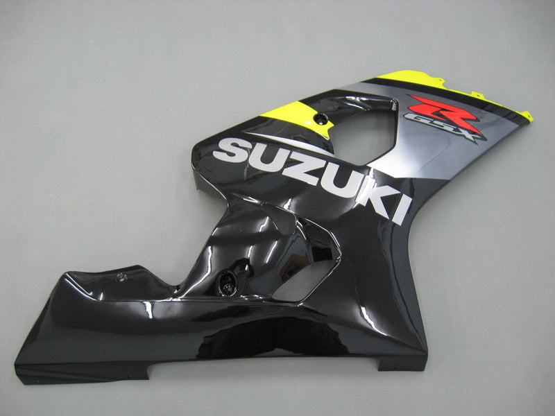 Fairings 2004-2005 Suzuki GSXR 600 750 Yellow & Black GSXR Racing Generic