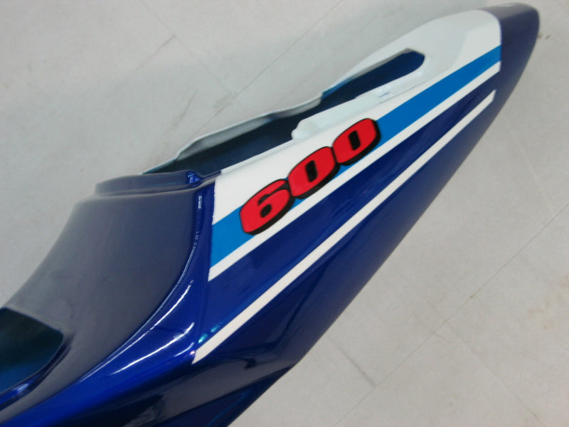 For GSXR 600/750 2004-2005 Bodywork Fairing Blue ABS Injection Molded Plastics Set