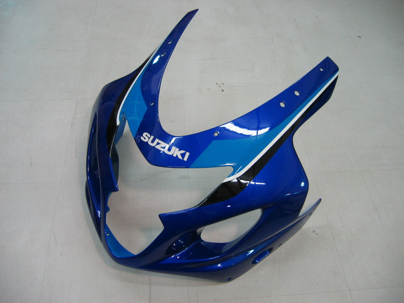 For GSXR 600/750 2004-2005 Bodywork Fairing Blue ABS Injection Molded Plastics Set