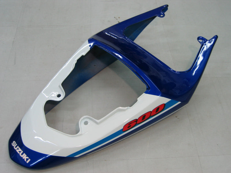 For GSXR 600/750 2004-2005 Bodywork Fairing Blue ABS Injection Molded Plastics Set