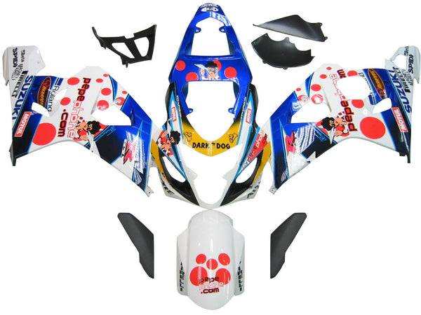 Kotelot 2004-2005 Suzuki GSXR 600 750 Monivärinen Pepephone Racing Generic