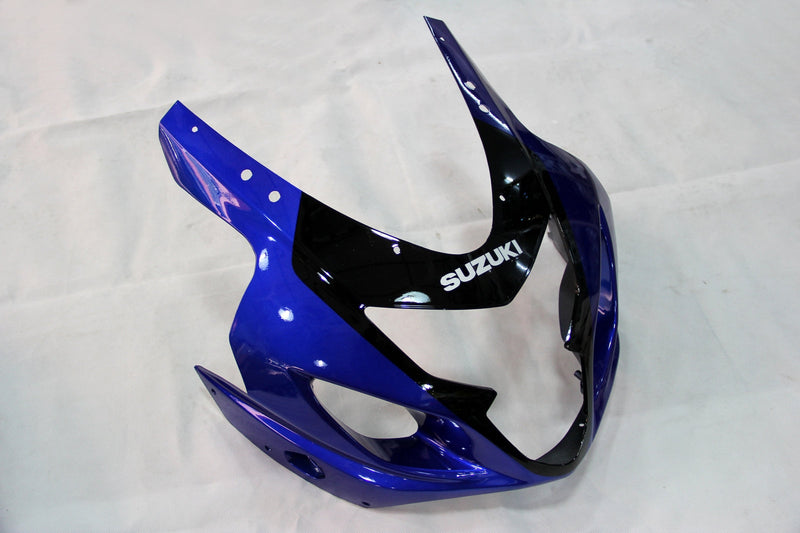 For GSXR 600/750 2004-2005 Bodywork Fairing Blue ABS Injection Molded Plastics Set