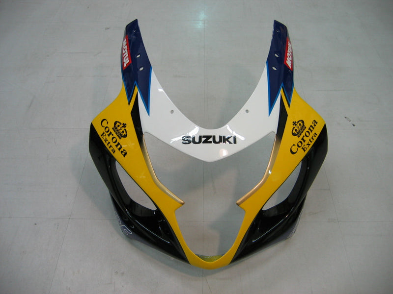 For GSXR 600/750 2004-2005 Bodywork Fairing Yellow ABS Injection Molded Plastics Set