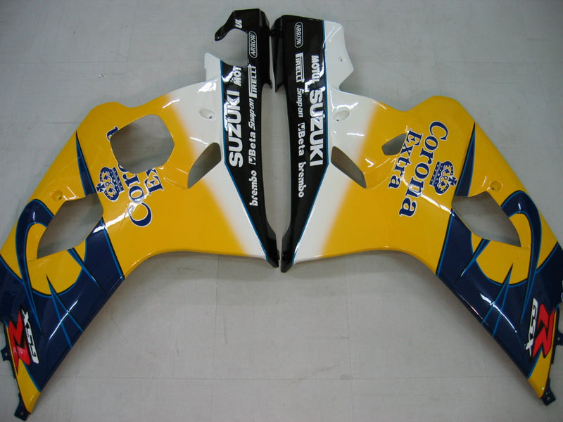 Owiewki 2004-2005 Suzuki GSXR 600 750 Żółty Niebieski Corona GSXR Racing Generic