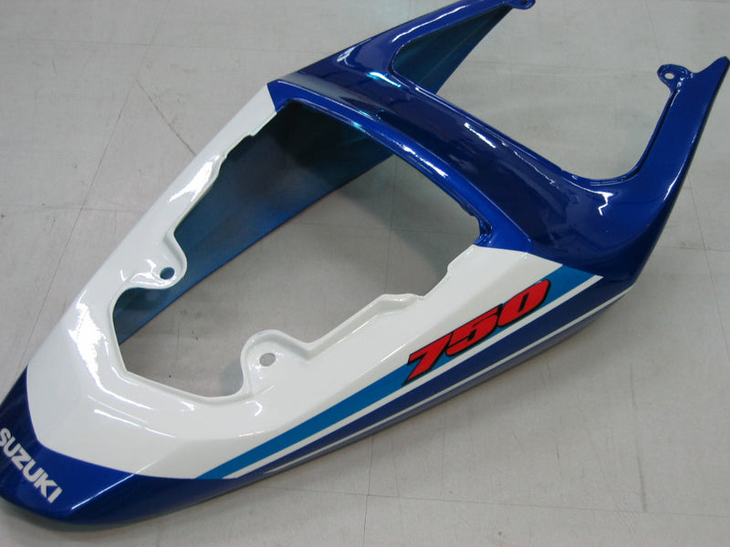 For GSXR 600/750 2004-2005 Bodywork Fairing Blue ABS Injection Molded Plastics Set