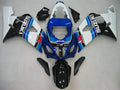 For GSXR 600/750 2004-2005 Bodywork Fairing Blue ABS Injection Molded Plastics Set