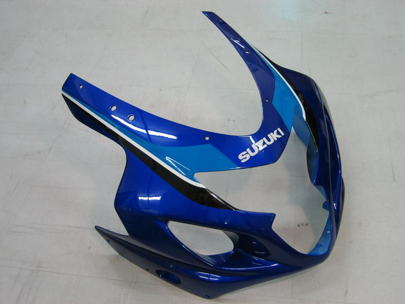 For GSXR 600/750 2004-2005 Bodywork Fairing Blue ABS Injection Molded Plastics Set