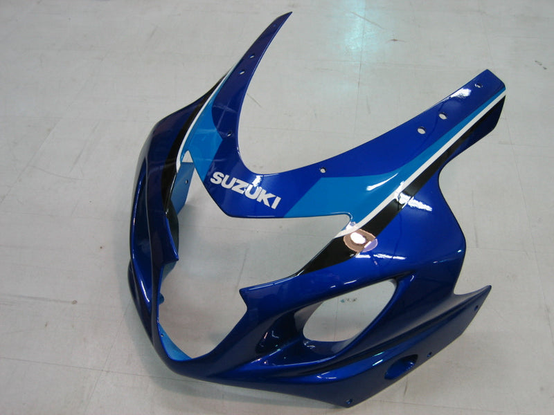 For GSXR 600/750 2004-2005 Bodywork Fairing Blue ABS Injection Molded Plastics Set