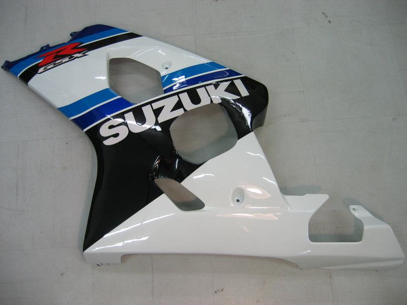 For GSXR 600/750 2004-2005 Bodywork Fairing Blue ABS Injection Molded Plastics Set