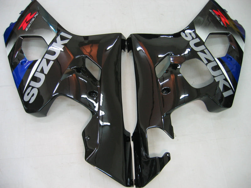 Fairings 2004-2005 Suzuki GSXR 600 750 Blå Svart Sølv GSXR Racing Generisk