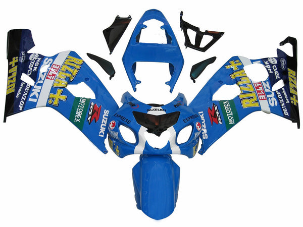 Owiewki 2004-2005 Suzuki GSXR 600 750 Blue Rizla GSXR Racing Generic