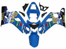 For GSXR 600/750 2004-2005 Bodywork Fairing Blue Rizla ABS Injection Molded Plastics Set