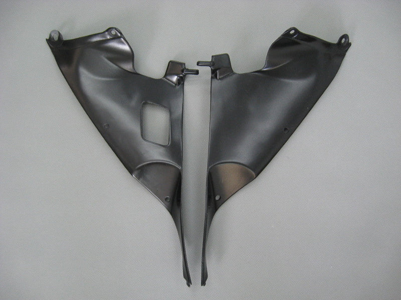 Fairings 2006-2007 Suzuki GSXR 600 750 Hvit Svart Alstare Corona Racing Generisk