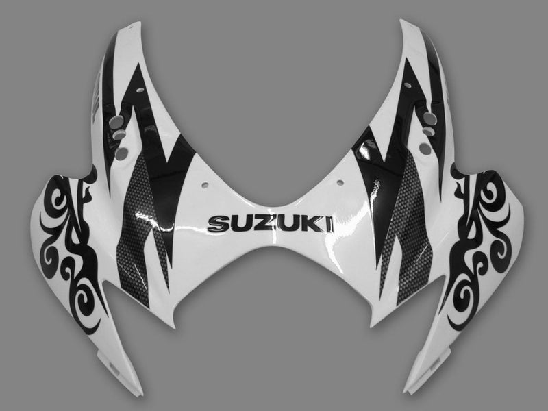 Fairings 2006-2007 Suzuki GSXR 600 750 Vit Svart Alstare Corona Generic