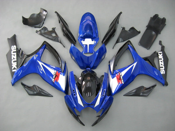 Owiewki 2006-2007 Suzuki GSXR 600 750 niebiesko-czarny GSXR Generic