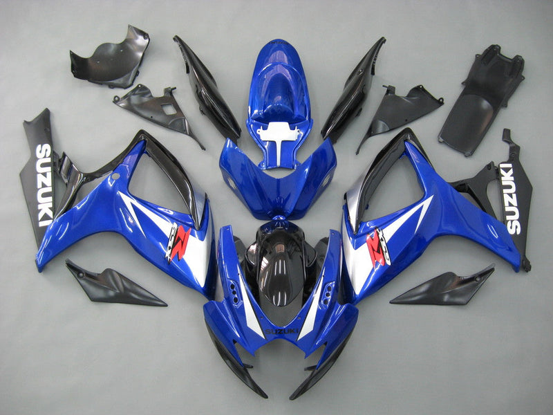 Fairings 2006-2007 Suzuki GSXR 600 750 Blue & Black GSXR Generic