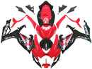 Owiewki 2006-2007 Suzuki GSXR 600 750 czerwono-czarny GSXR Generic