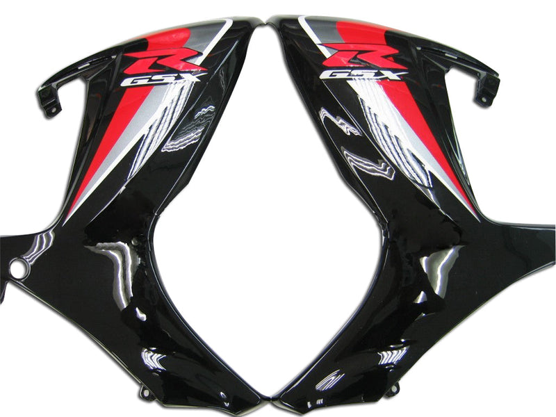 Carenados 2006-2007 Suzuki GSXR 600 750 Rojo y Negro GSXR Genérico