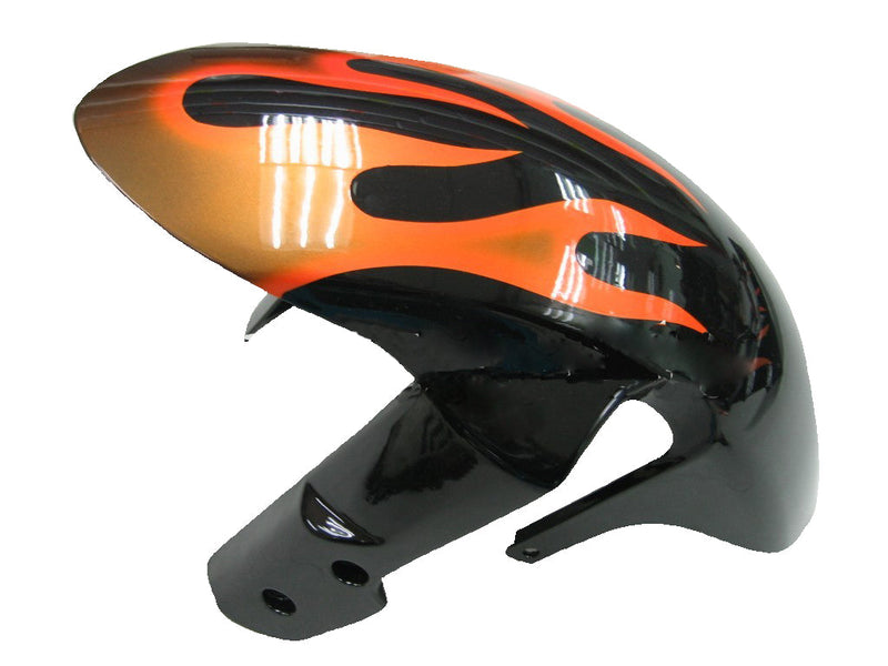 Owiewki 2006-2007 Suzuki GSXR 600 750 Black & Orange Gold Flame Racing Generic