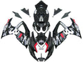 For GSXR 600/750 2006-2007 Bodywork Fairing Black ABS Injection Molded Plastics Set