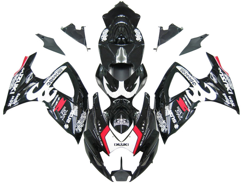 Fairings 2006-2007 Suzuki GSXR 600 750 Black Beacon GSXR Generic