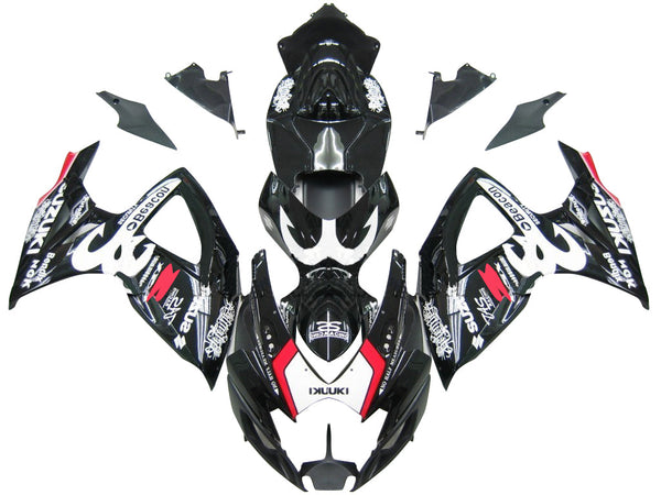 Fairings 2006-2007 Suzuki GSXR 600 750 Black Beacon GSXR Racing Generic