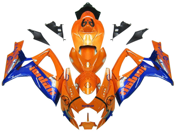 Valaisimet 2006-2007 Suzuki GSXR 600 750 Orange & Blue Jordan Racing Generic