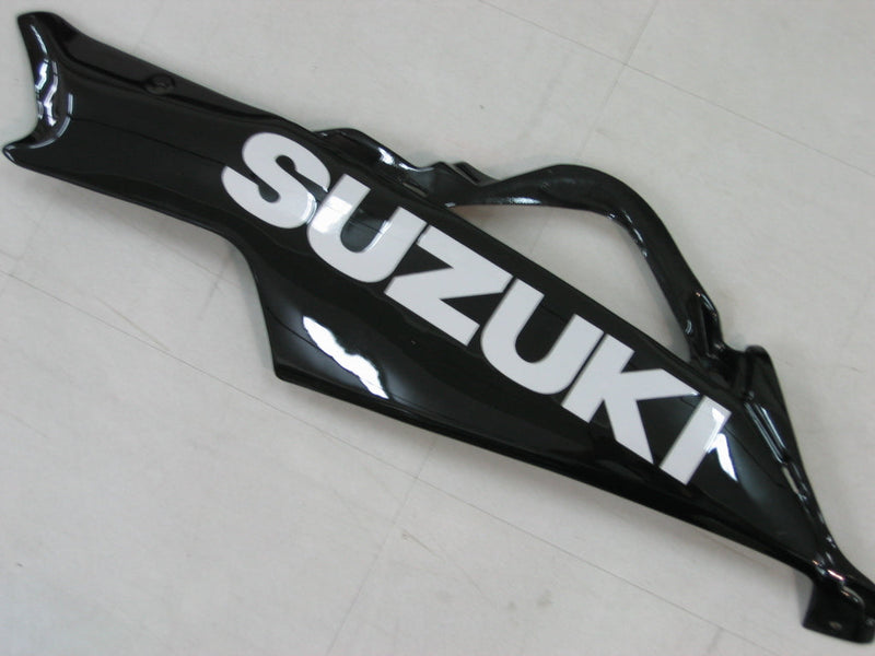 Carenados 2006-2007 Suzuki GSXR 600 750 Plata y Negro GSXR Genérico