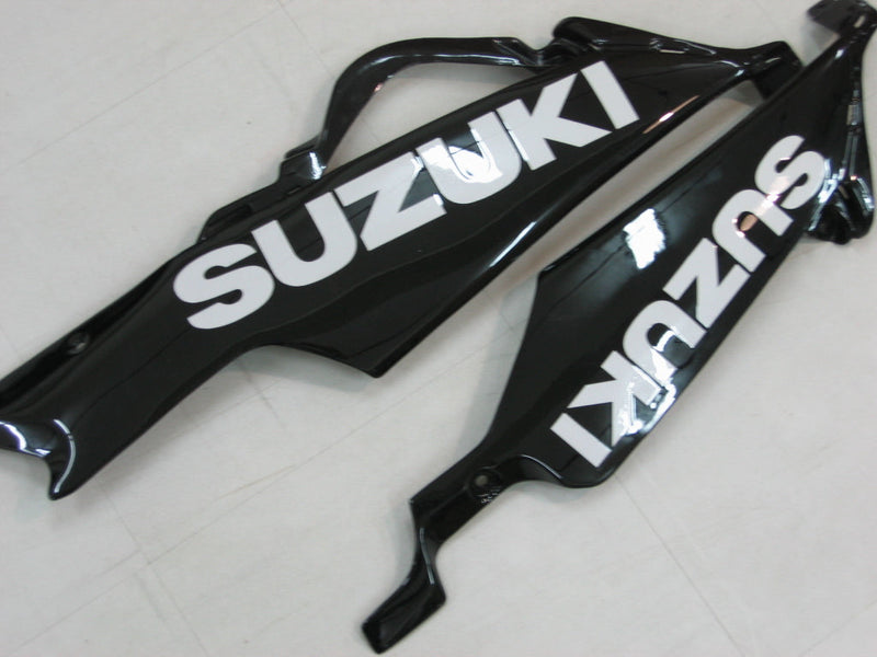 Carenados 2006-2007 Suzuki GSXR 600 750 Plata y Negro GSXR Genérico