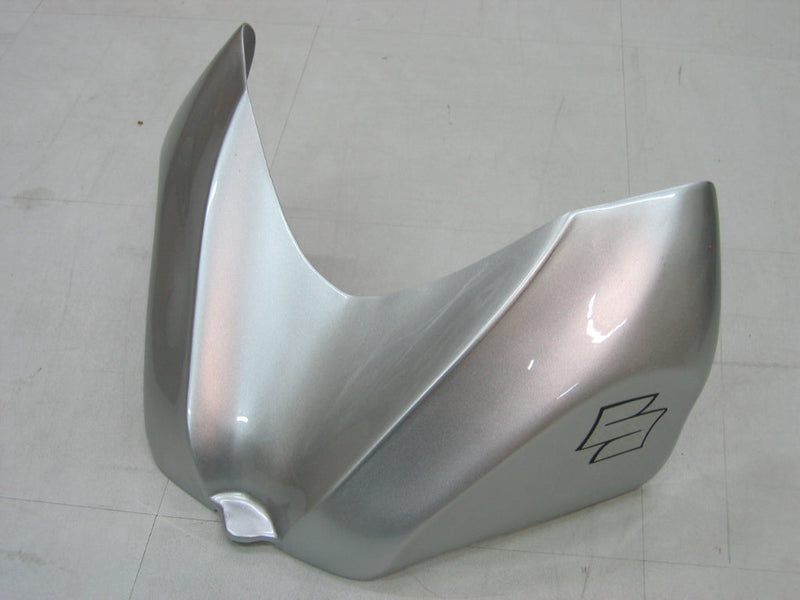 Carenados 2006-2007 Suzuki GSXR 600 750 Plata y Negro GSXR Genérico