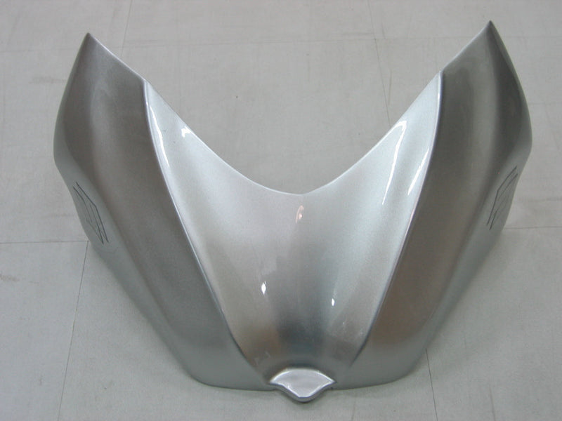 Carenados 2006-2007 Suzuki GSXR 600 750 Plata y Negro GSXR Genérico