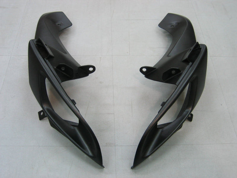 Carenados 2006-2007 Suzuki GSXR 600 750 Plata y Negro GSXR Genérico