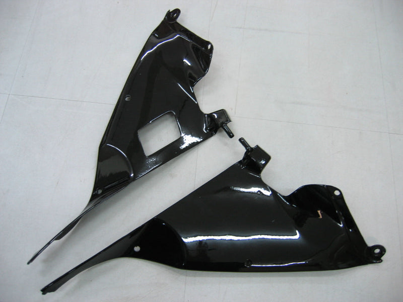 Carenados 2006-2007 Suzuki GSXR 600 750 Plata y Negro GSXR Genérico