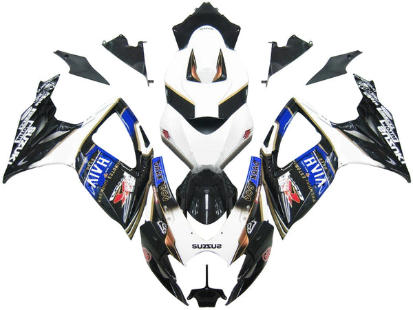 Verkleidungen 2006-2007 Suzuki GSXR 600 750 Black Blur Viru Beer Racing Generic