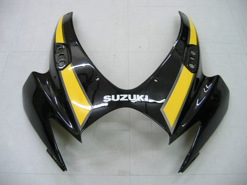 Carenagens 2006-2007 Suzuki GSXR 600 750 Preto e Amarelo GSXR Racing Generic