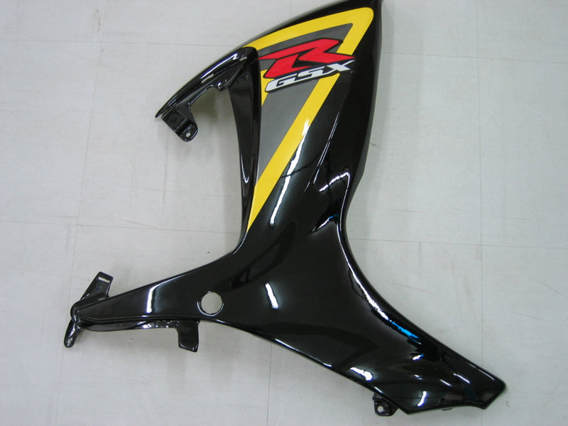 Carenagens 2006-2007 Suzuki GSXR 600 750 Preto e Amarelo GSXR Genérico