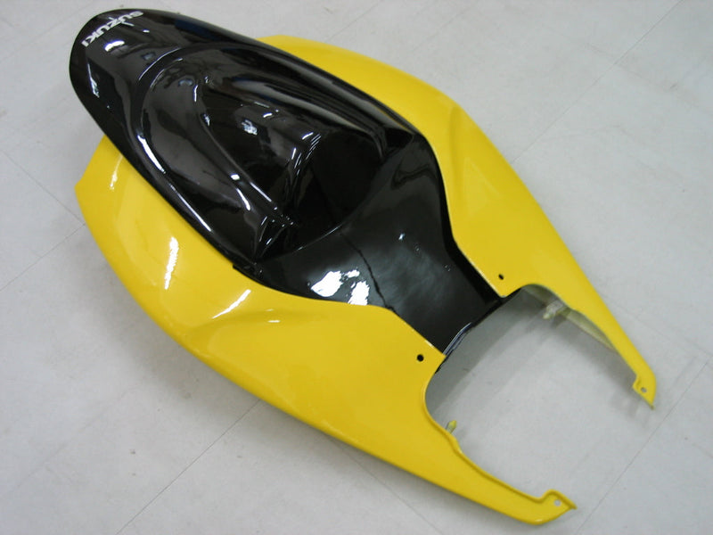 Carenagens 2006-2007 Suzuki GSXR 600 750 Preto e Amarelo GSXR Genérico