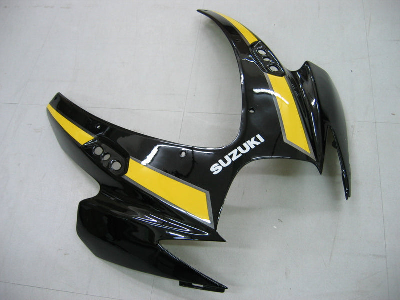 Carenagens 2006-2007 Suzuki GSXR 600 750 Preto e Amarelo GSXR Genérico