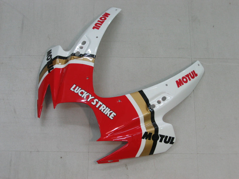 Fairings 2006-2007 Suzuki GSXR 600 750 Vit Röd Lucky Strike Racing Generic