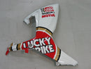 Carenagens 2006-2007 Suzuki GSXR 600 750 Branco Vermelho Lucky Strike Racing Genérico