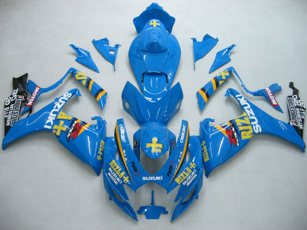 Kotelot 2006-2007 Suzuki GSXR 600 750 Sininen Rizla Generic